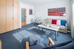 Wohnzimmer mit Schlafcoach