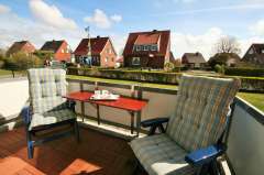 Balkon m. Ausblick a. d. Deich