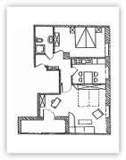Grundriss Wohnung 5