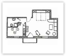Grundriss Wohnung 6
